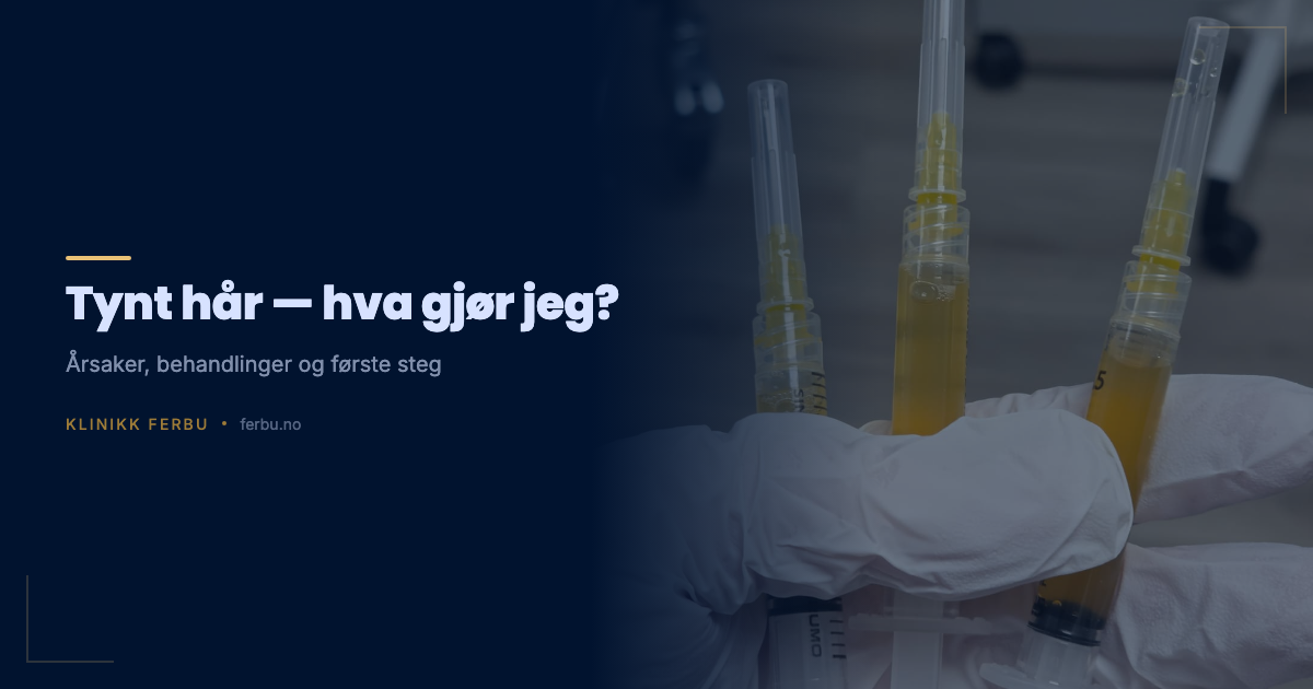 Tynt hår - hva gjør jeg? Praktisk guide til tykkere hår